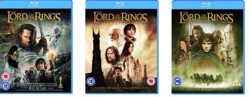 Lord Of The Rings Trilogy - Double Disc Editions [Blu-ray]